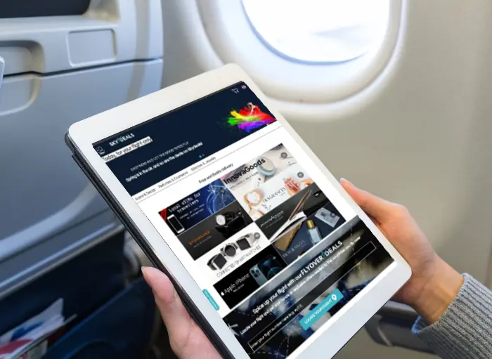 skydeals inflight retail technology